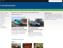 Tablet Screenshot of futurecars.com